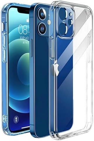Apple iPhone 12 Mini ile Uyumlu Kılıf Şeffaf Silikon Kamera Korumalı 3D - Görsel 3
