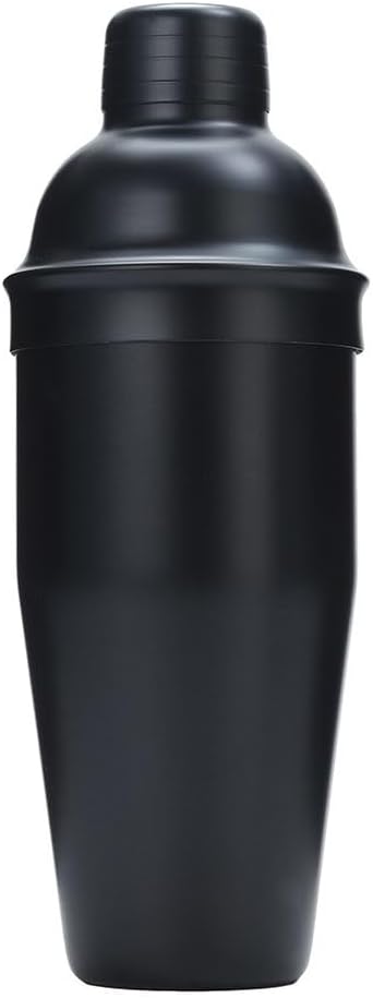Mat Siyah Çelik 700 ml Shaker Kokteyl Hazırlama Kabı Bardağı cin343sy - Görsel 3