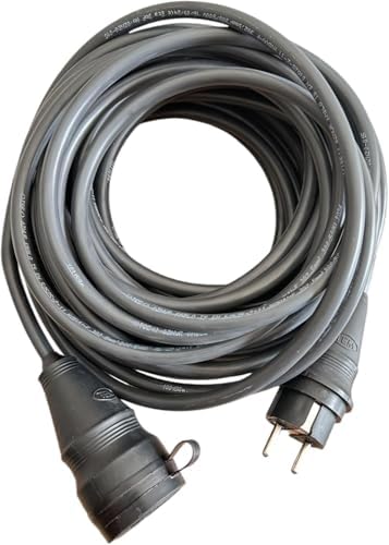 Alternative view of Evden Elektrikli Araba Şarj Uzatma Kablosu Topraklı%100 Bakır 3x2.5mm (SİYAH, 10 METRE)