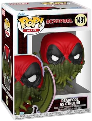 Funko POP Plus Marvel: Deadpool Lit Classics – Deadpool Cthulhu, Oyuncak Figür - Görsel 3