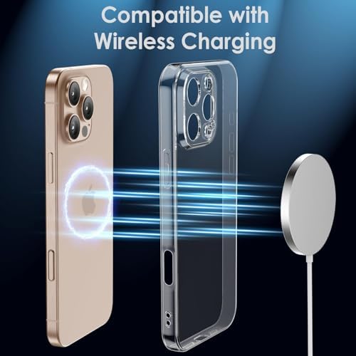 Alternative view of iPhone 16 Pro Şeffaf Kılıf, Kamera Korumalı Şeffaf Silikon Kılıf, Kamera Koruyuculu iPhone 16 Pro Transparent Kılıf