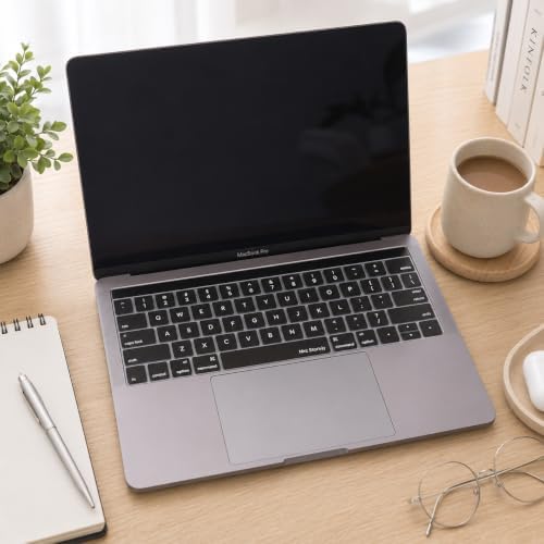 Alternative view of US İngilizce Klavye Koruyucu MacBook Pro 13 15 Touch Bar Uyumlu A1706 A1989 A2159 A1707 A1990 | Amerikan Düz Enter ANSI | Silikon Keyboard Cover Siyah