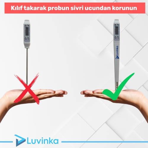 Alternative view of CH-103 Dijital Mutfak Termometresi, Sivri Uçlu Gıda ve Et Sıcaklık Ölçer Prob