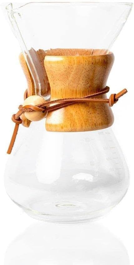 Alternative view of 600 ml Termisil Borosilikat Cam Demleme Karafı – Kahve ve Bitki Çayı Demleme Sürahisi, Isıya Dayanıklı Cup Coffee Pot, Şeffaf Manuel Demleme Kabı-Demleme Sürahisi