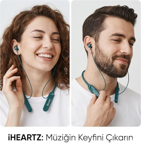 Taç Bluetooth Kulaklık Yüksek ŞarjI ile 150 Saat Bekleme Süresi 10 Metre Çekiş Menzilİ Dışarıdan Gelen Sesleri Filtreleyen Kulak İçi Tasarım aktif ENC görüşme memnuniyet garantili 097 (DERİN YEŞİL) - Görsel 3
