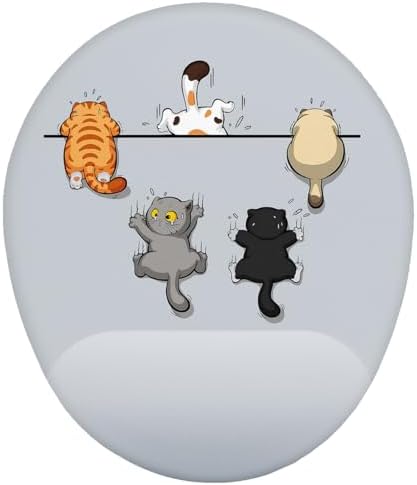 Alternative view of Yaramaz Kediler Bilek Destekli Mouse Pad