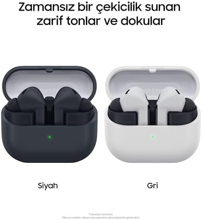 Alternative view of Galaxy Buds3 FE, Kablosuz Kulak İçi Kulaklık, Siyah, Blade Tasarım, Dengeli Ses, 360 Audio, Aktif Gürültü Engelleme & Net Çağrı ( Türkiye Garantili)