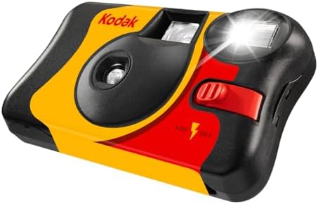 Fun Saver 27 + 12 3920949 tek kullanımlık kamera (3 m flaş aralığı, 135 film formatı, 800 film hassasiyeti (ISO), 39 adet resim) sarı/gri/kırmızı - Görsel 3