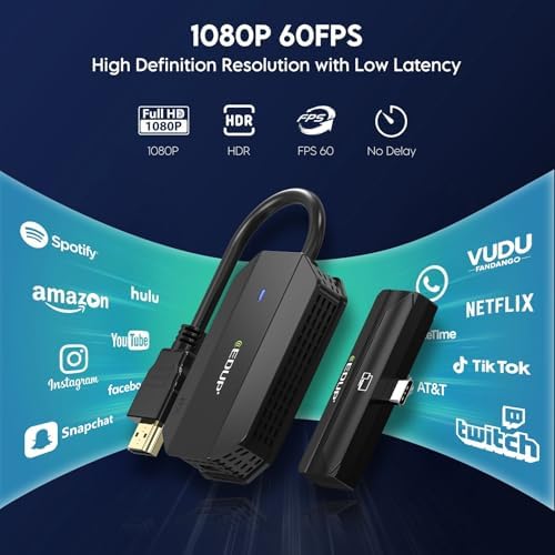 Kablosuz HDMI Kiti 1080p 60hZ Video Ses Görüntü Aktarımı EH-WD9905C