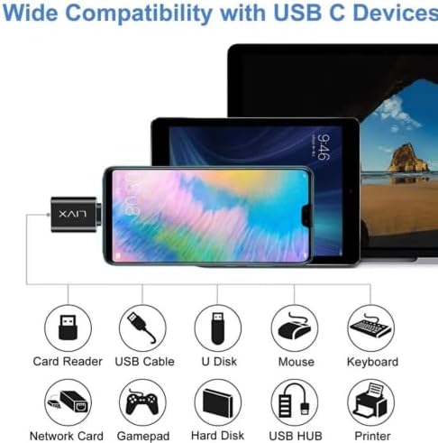 Alternative view of USB 3.1 To Type-C 10Gbps 3A Hızlı Şarj ve Data Aktarımı Çevirici Dönüştürücü OTG Adaptör Siyah OTGCZ İkili