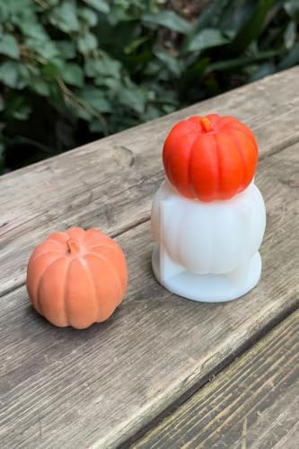 Alternative view of Pumpkin Orta Boy Mum Kalıbı (Silikon)
