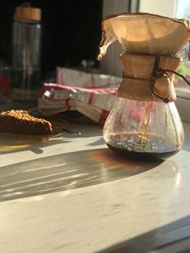 Alternative view of Yıkanabilir, Kumaş Chemex Kahve Filtresi Ağartılmamış%100 Ham Pamuk, Organik, Ekolojik Filtre Chemex (C.1)