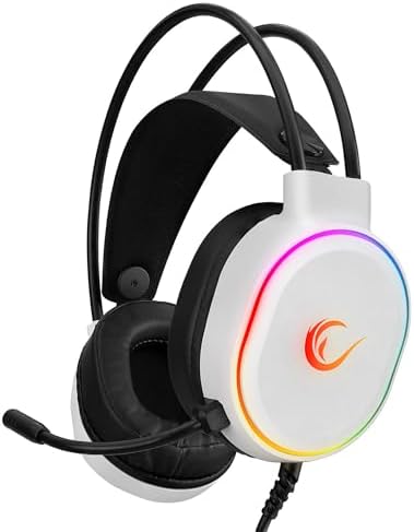 Alternative view of ROGUE Beyaz USB RGB Ledli Gaming Oyuncu Mikrofonlu Kulaklık