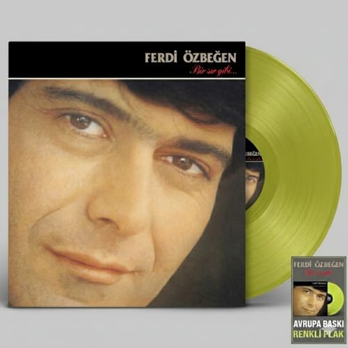 Ferdi Özbeğen Bir Sır Gibi Renkli Plak, Avrupa Baskı, LP Vinyl - Görsel 3