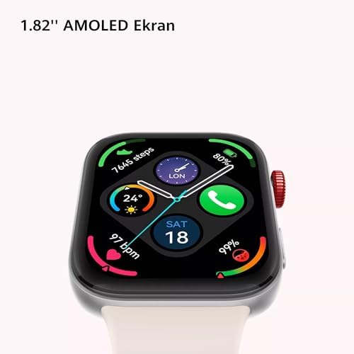 WATCH FIT 3 Akıllı Saat, iOS ve Android ile uyumlu, 1.82 inç AMOLED Ekran, Ultra İnce Tasarım, Kapsamlı Sağlık Takibi, Kapsamlı Sağlık Yönetimi, 10 Güne Kadar Pil Ömrü, Siyah - Görsel 3