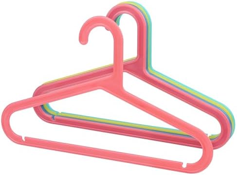 Plastik Çocuk Askısı, Elbise Askısı, Renkli Askı, Slim Askı (Standart, Adet, 8)