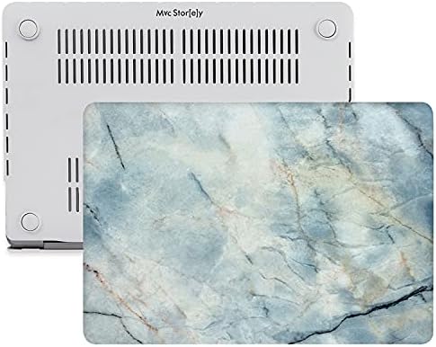 Macbook Air Kılıf 13 inç Mermer11NL Eski USB Girişli Model 2010-2017 A1369 A1466 ile Uyumlu R-34 - Görsel 2