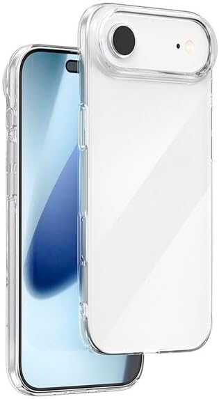 Apple iPhone 17 Air ile Uyumlu Kılıf Şeffaf Soft Silikon Kılıf Şeffaf - Görsel 3