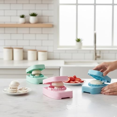 Yumurta Dilimleme Aparatı – Pratik Yumurta Kesici – Paslanmaz Çelik Teller – 8×12 cm – Mutfak Yardımcısı - Görsel 3