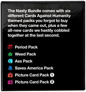Alternative view of Cards Against Humanity İnsanlığa Karşı Kartlar: Nasty Bundle • 6 Temalı Paket + 10 Yeni Kart