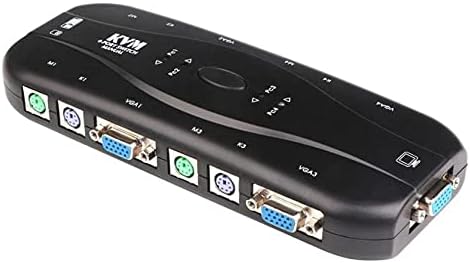 Platoon 4 Port kvm switch 4 port ps2 kvm switch