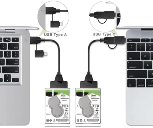 Alternative view of A4204 2in1 USB 3.0 Type-C To 2.5 inç Sata Hdd Ssd Çevirici Dönüştürücü