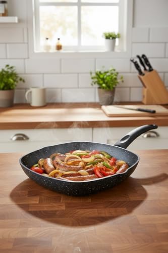 Carolin 2 Parça Grill Tava Seti Siyah (26 Cm -28 Cm)