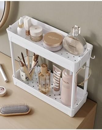 Alternative view of Rafata Çok Amaçlı 2 Katlı Evye Altı Düzenleyicisi Askılı Banyo Düzenleyici Dolap İçi Organizer Raf