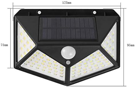 Alternative view of Fenteer Solar lamba 100 LED PIR hareket sensörlü dış duvar lambası IP65 bahçe teras - 1 adet