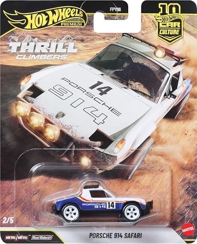 Porsche 914 Safari, 1:64 ölçekli birinci sınıf oyuncak araba, Real Riders ve gövde lastikleri ve metal ve metal şasi, JKF22 - Görsel 3