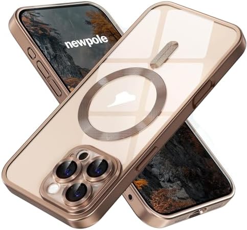 iPhone 16 Pro için MagSafe ile Uyumlu Kılıf Kroin Darbelere Dayanıklı Sararma Karşıtı Lens Koruyuculu Güçlü Manyetik Tutuş Apple iPhone 16 Pro için MagSafe ile Uyumlu Kılıf - Görsel 3