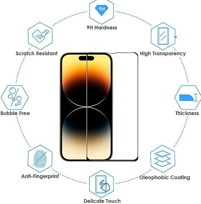 iPhone 17 / iPhone 17 Pro/iPhone 17 Pro Max/iPhone 17 Air İçin Nano Cam Ekran Koruyucu –Diamond Glass Antistatik Kırılmaz, HD, Parmak İzi Bırakmaz (IPhone 17) - Görsel 3