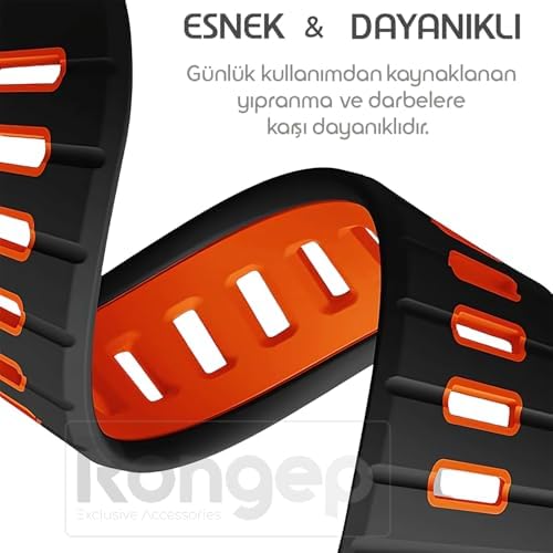 ile Uyumlu Çift Renkli Pin-and-Tuck 20mm Kordon Galaxy Watch 7/6/5/4 Serisi için Galaxy Watch 7 Kordon (40mm/44mm) Watch 6/4 Classic (47/43/42mm) Watch 5 Pro Uyumlu - Görsel 3