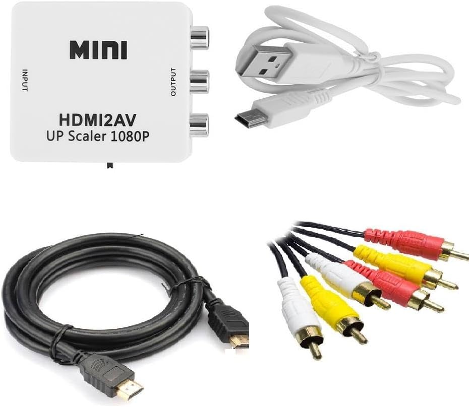 Alternative view of Hdmi To Av Rca Tos Çevirici + Hdmi Kablo + Rca Kablo