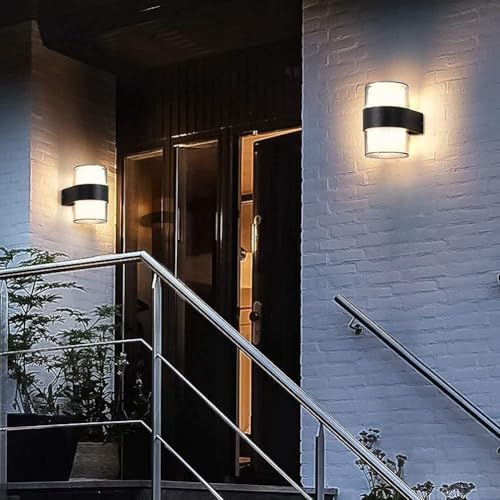 Silindir Led Aplik 12 Watt Gün Işığı 3200k İç Mekan Ve Dış Mekan Cata Bora Led Aplik Ip54 - Görsel 3
