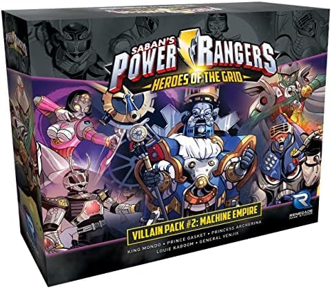 Renegade Game Studios Power Rangers - Izgaraların Kahramanları: Villain Pack # 2 - Makine İmparatorluğu Genişlemesi - Görsel 3