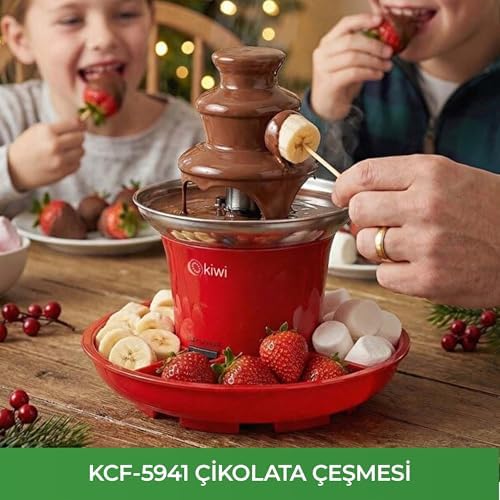 Alternative view of KCF-5941 Çikolata Çeşmesi ve Fondü Makinesi – 2 Isı Seviyesi, Kolay Temizlik, Eğlenceli Sunum Keyfi