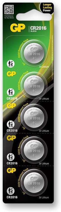 Alternative view of GP Batteries CR2016 3V Lityum Düğme Pil 20'li Kart (20 adet pil)