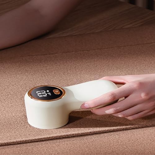Tüy Toplama Makinesi Şarjlı, Güçlü Tüy Toplayıcı ve Tiftik Toplama Makinesi, 6 Bıçaklı, Dijital Ekranlı (UZUN GÖVDE) - Görsel 3