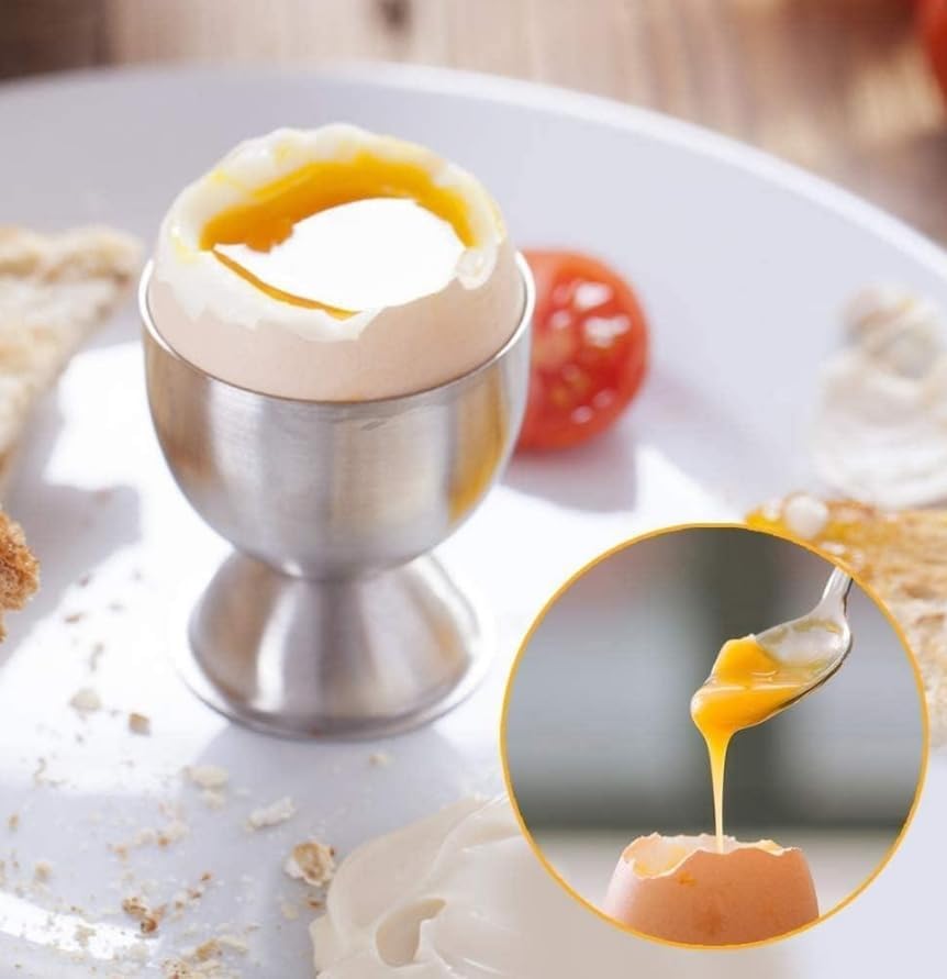 Alternative view of Reyo Paslanmaz Çelik 4'lü Kadeh Yumurtalık