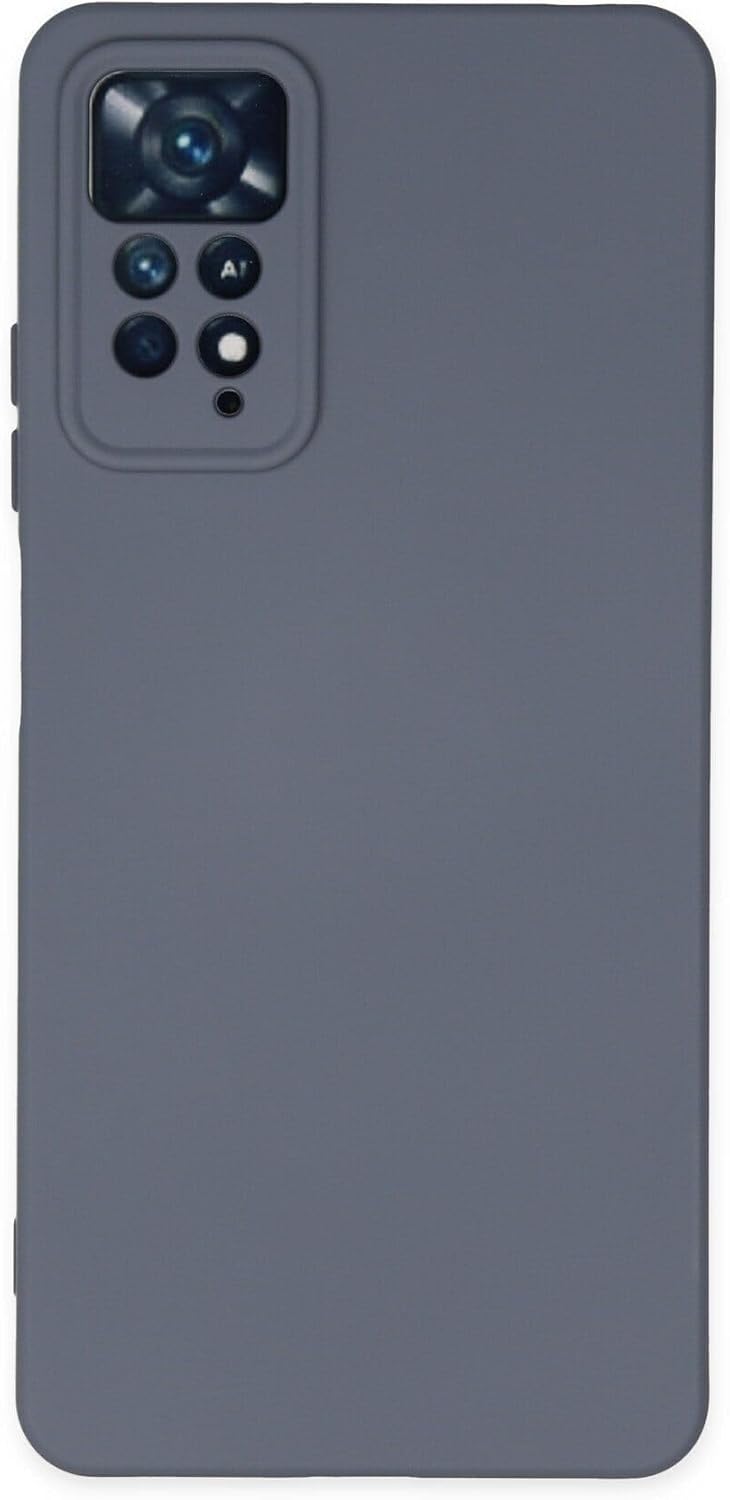 Xiaomi Redmi Note 11 Pro Kapak Içi Kadife Kamera Korumalı Lansman Silikon Kılıf - Petrol Mavisi - Görsel 3