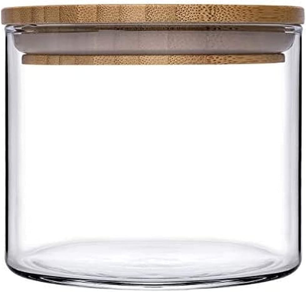 Bamboo Ahşap Kapaklı Kavanoz, 700 ml