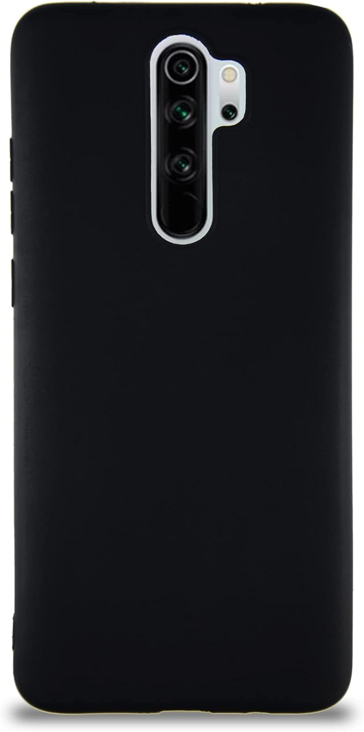 Xiaomi Redmi Note 8 Pro ile Uyumlu Kılıf Soft Premier Renkli Silikon Kapak - Siyah