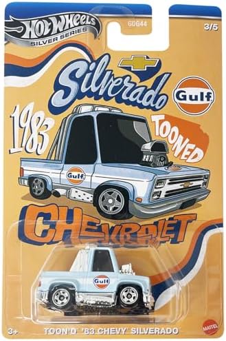 Temalı Arabalar Özel Seri Toond 83 Chevy Silverado GDG44-JCB64