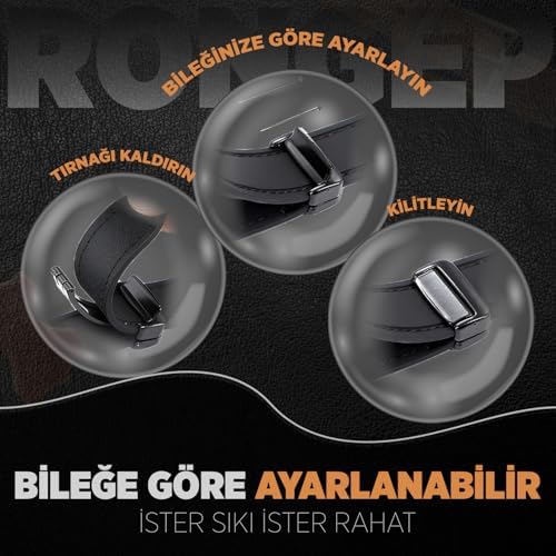 ile Uyumlu Hybrid Loop 22mm Kordon GT6/GT6 Pro/GT5/GT5 Pro/GT4/GT3/GT3 Pro/GT2/GT2 Pro 46mm için Manyetik Toka GT6 Pro Kordonu 1.Sınıf Kaplama Deri Görünümlü GT6 Kordon - Görsel 3