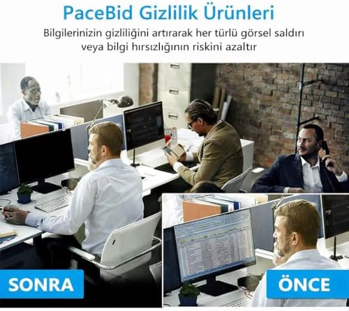 Alternative view of MacBook Pro/Air 13.3 inç ile Uyumlu Hayalet Ekran Koruyucu Film İstediğin Zaman Tak Çıkar Aparatlı Gizlilik Filtre ve Parlaklık Azaltma Özellikli,13.3 inç Ekran Boyutları İçin Uyumlu