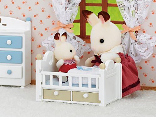 Alternative view of Sylvanian Families 5017 Çikolata Tavşan Bebek Yataklı - Bebek Evi Oyun Seti