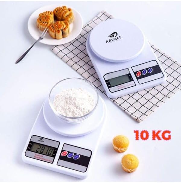 Dijital Hassas 10 Kg Mutfak Terazisi Tartısı Lcd Ekranlı - Görsel 3