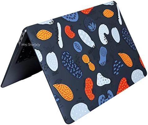 MacBook Air 13 Kılıfı A2337 M1 A2179 A1932 Uyumlu Özel Sanatsal Desenli Hard Case Sert Koruyucu Kapak Mat Yüzey Çizilmeye Dayanıklı Siyah - Görsel 3