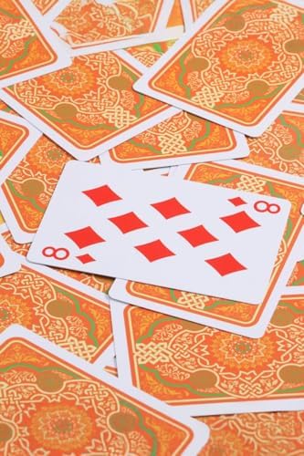 Alternative view of Kırmızı Pvc Plastik Su Geçirmez iskambil Poker Oyun Kağıdı rd60kr